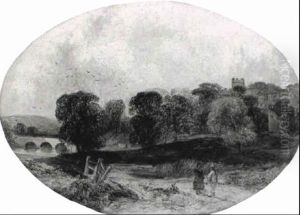 Haddon Hall by Thomas Creswick