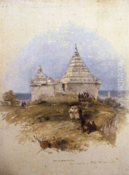The Sea Temple, Mahabalipuram - view 1