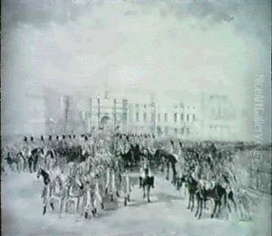 The Opening Of Parliament by Thomas Creswick
