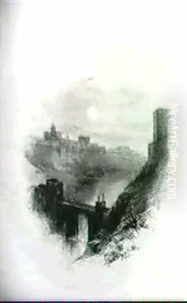 A View Of Toledo At Dusk - view 1