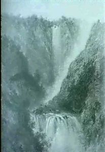 The Falls Of Tern by Thomas Creswick