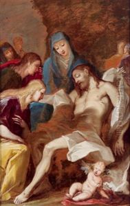 Kreuzabnahme Christi by Pierre-Louis Cretey