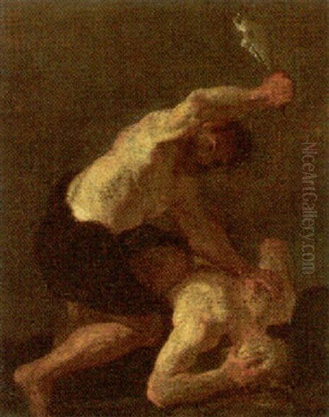 Cain Slaying Abel - view 1