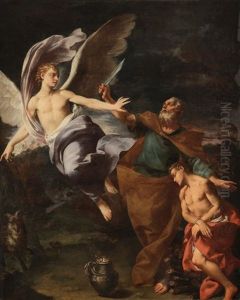 Le Sacrifice D"isaac by Donato Creti