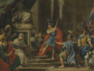 Alexander Cutting The Gordian Knot by Donato Creti