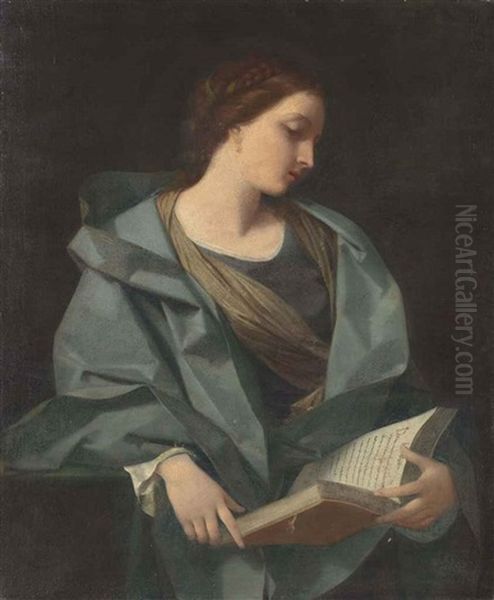 An Allegorical Figure With A Book (collaboration W/studio) - view 1