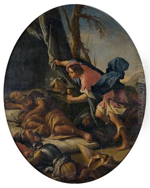 Saul Et Les Moines De Nobe, David Epargne Une Seconde Fois La Vie De Saul (pair) - view 1