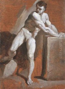 Un Homme Courant Vers La Droite
