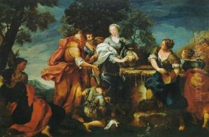 Elieser E Rebecca Al Pozzo by Donato Creti