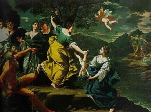 Thetis Dipping Achilles In The River Styx