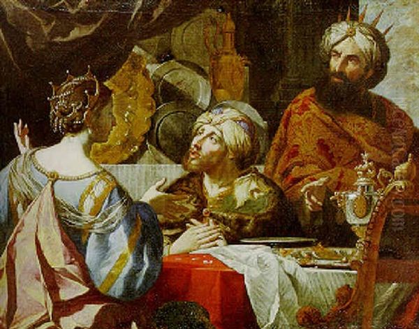 Esther Before Ahasuerus - view 1