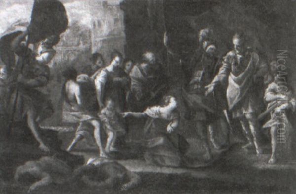 The Family Of Darius Before Alexander - view 1