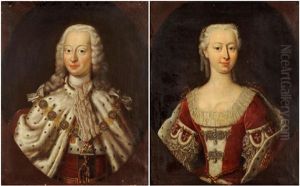 Portrait Of Christian Vi Of Scandinavia, Head And Shoulders