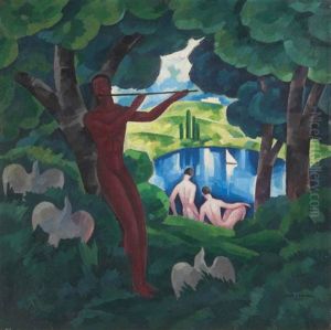 Bathers by Rene Crevel