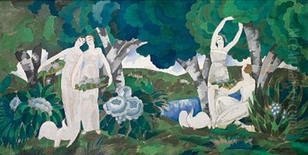 Fruit Gatherers - view 1