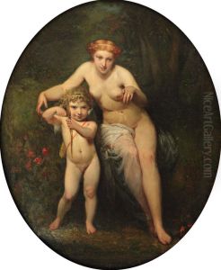 Venus Et L'amour by Antoine Ansiaux