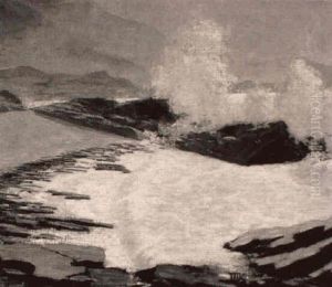 Weston Beach, South Shore Point by Theodore Morrow Criley