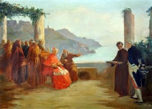 La Visita Del Cardinale Ai Cappuccini Ad Amalfi