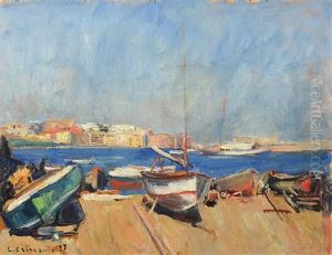 Golfo Di Napoli by Luigi Crisconio