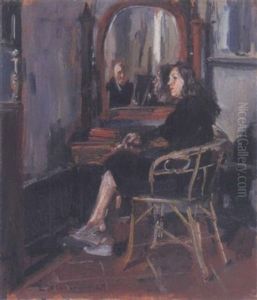 Nello Studio De Pittore by Luigi Crisconio