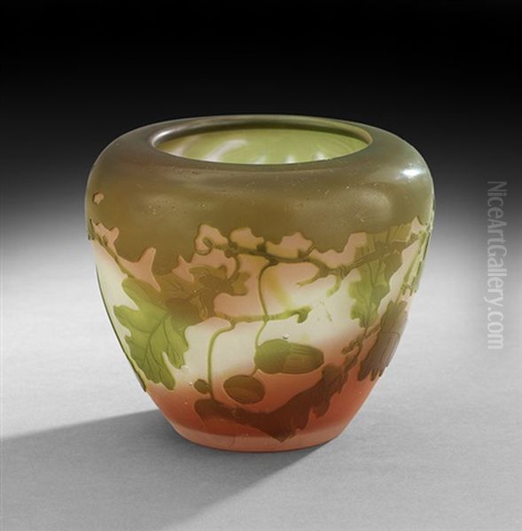 Cameo Glass Vase - view 1