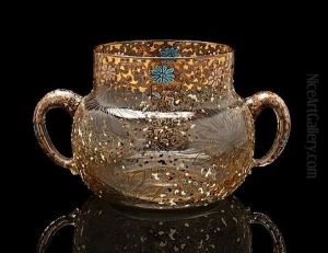 Two-handled Vase by Cristallerie d'Emile Galle