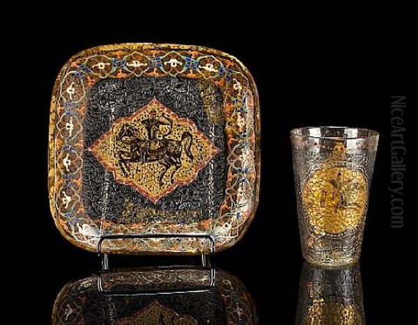Two Persian-rider Vessels - view 1