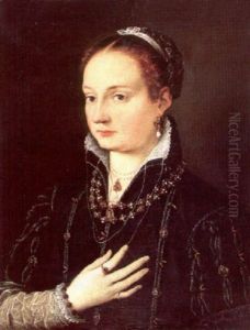 A Portrait Of A Young Woman (simonetta De Medici?)