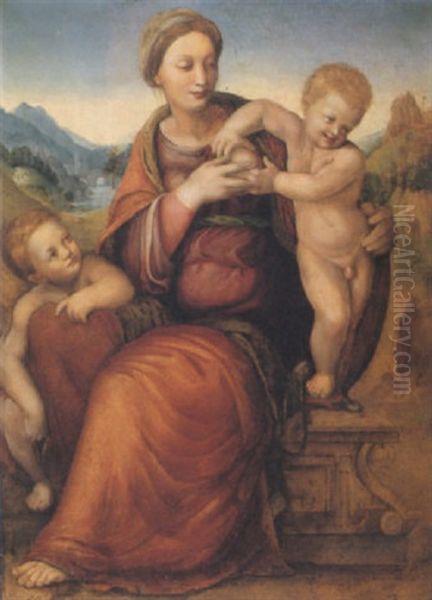 Madonna Con Bambino E San Giovannino - view 1