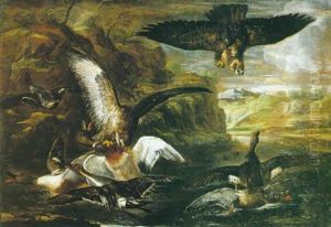 Paesaggio Con Volatili E Rapaci Paesaggio Con Volatili E Rapaci