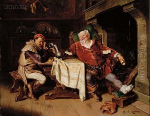 Sir John Falstaff by Mark Anson