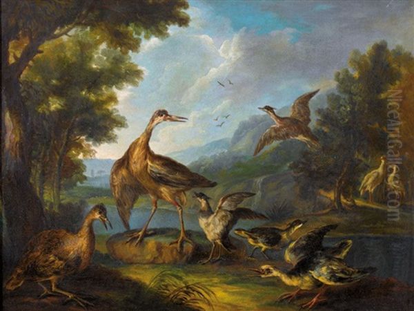 Weite Landschaften Mit Vogeln (pair) - view 1