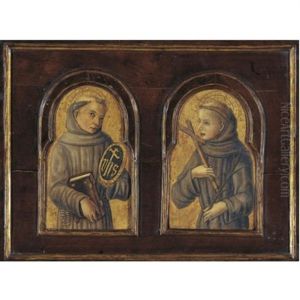 San Bernardino (+ A Franciscan Monk; Pair) San Bernardino (+ A Franciscan Monk; Pair)