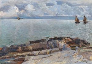 On The Coast By Vinodolski by Menci Clemens Crncic