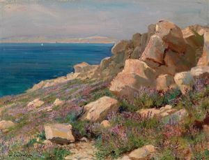 Coastal Landscape In Croatia by Menci Clemens Crncic