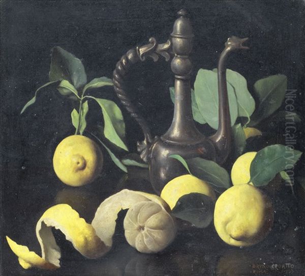 Still Life Of Lemons And Ewer - view 1