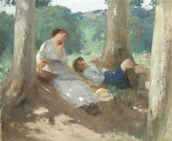 Relaxing Among The Trees - view 1