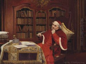 Deep In Thought by Georges Croegaert