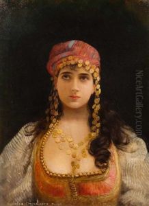 Portrait D'une Jeune Orientale