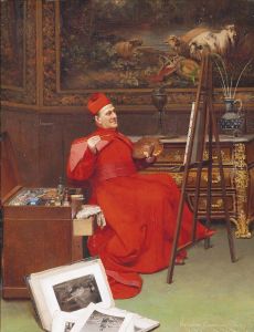The Amateur Artist by Georges Croegaert