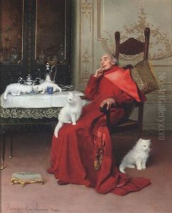 The Cardinal's Pets by Georges Croegaert