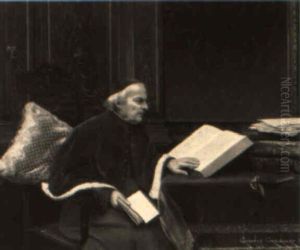 The Bibliophile by Georges Croegaert
