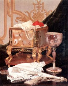 The Dressing Table by Georges Croegaert