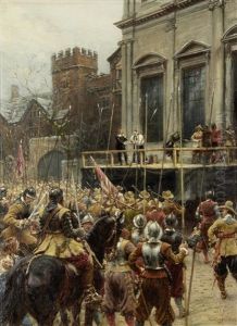 Whitehall Jan 30 1649 by Ernest Crofts