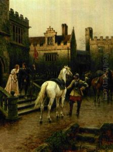 The Knights Farewell by Ernest Crofts