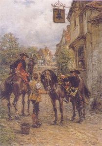 The Travellers by Ernest Crofts