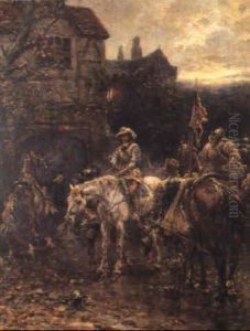 Cromwell After The Battle Of Bosworth