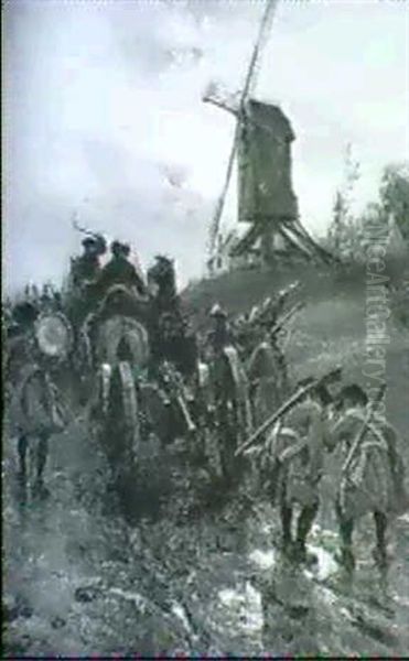 Bringing Up The Gun - view 1