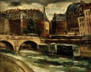 Pont St. Michel, Paris by Jos Croin
