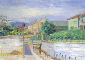 Teilansicht Von Edenkoben by August Croissant